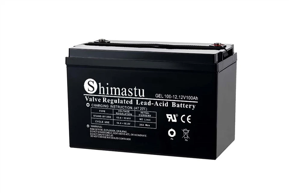 12V100Ah GEL rafhlaða