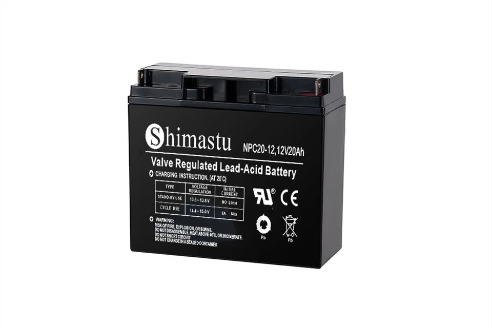 12v 20ah agm deep cycle rafhlaða