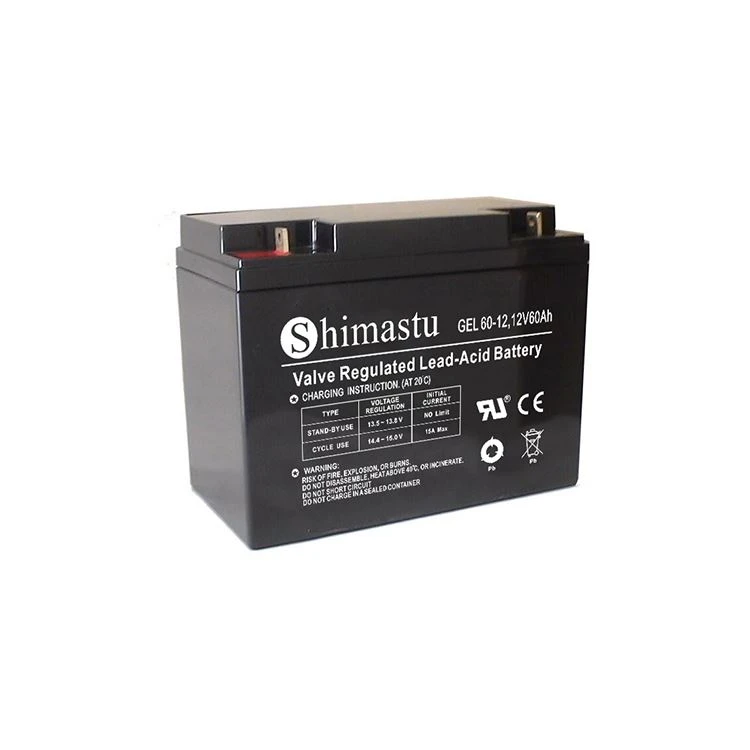 12V 60Ah GEL rafhlaða