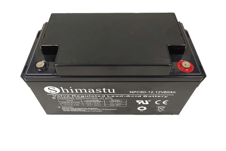 12V 80Ah Deep Cycle rafhlaða