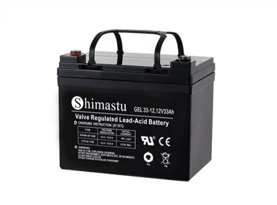 12V 33Ah GEL rafhlaða