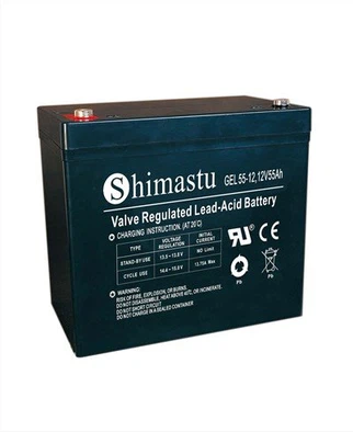 12V 55Ah GEL rafhlaða