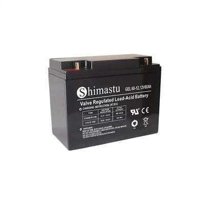12V 60Ah GEL rafhlaða